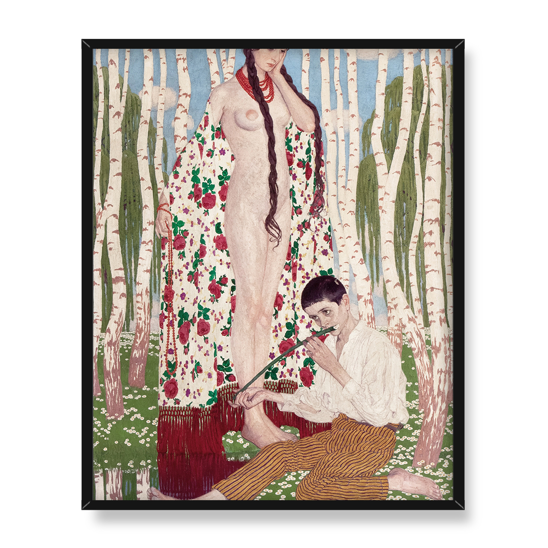 Edward Okuń Karina 40x50 w RAMIE