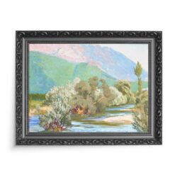 Edward Okuń Rzeka Aniene 70×50