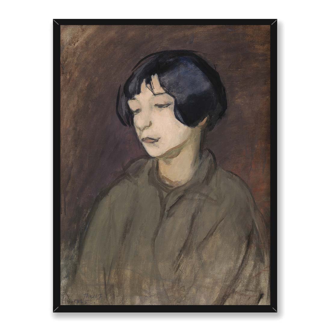 Ellen Thesleff Włoska dziewczyna 30x40 w RAMIE