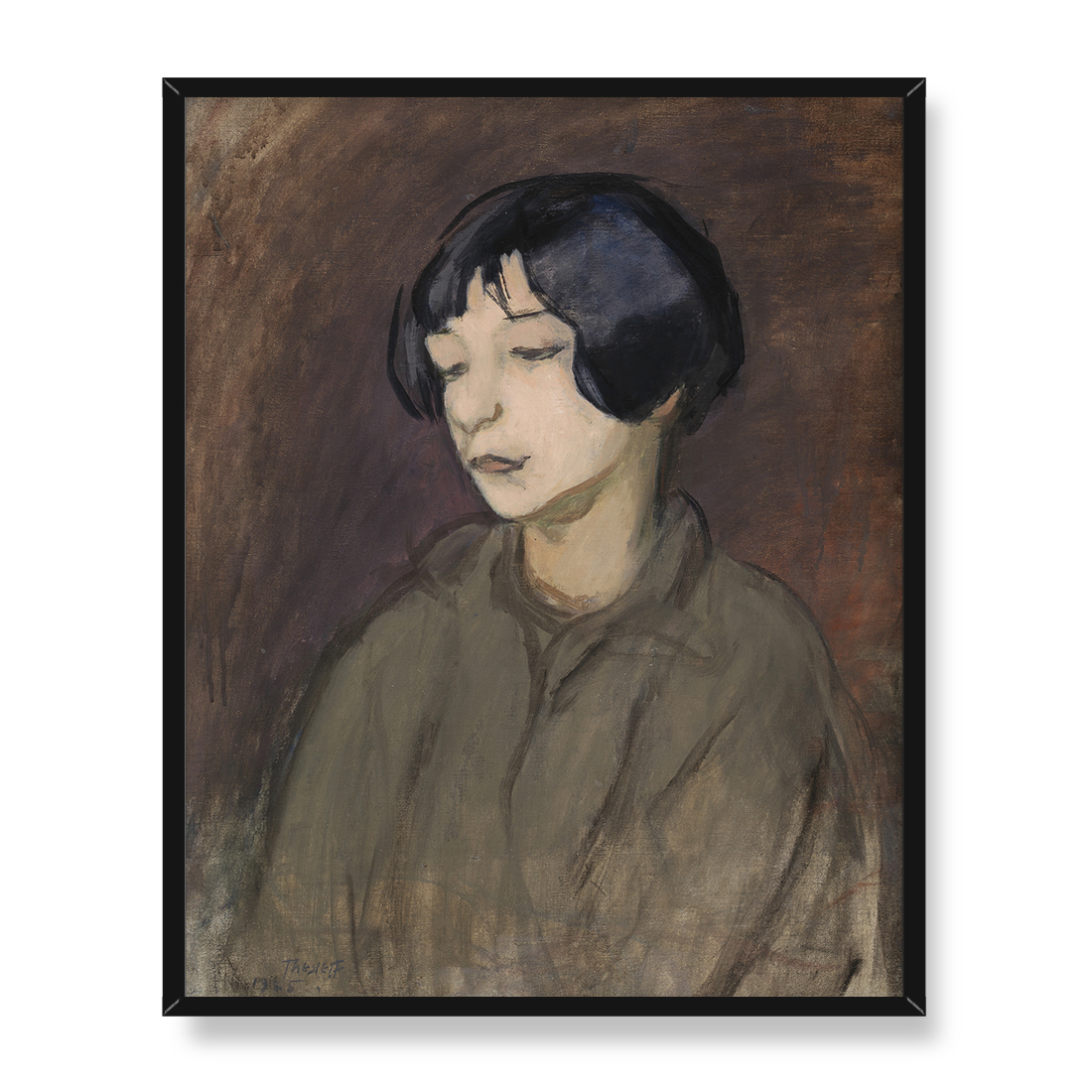 Ellen Thesleff Włoska dziewczyna 40x50