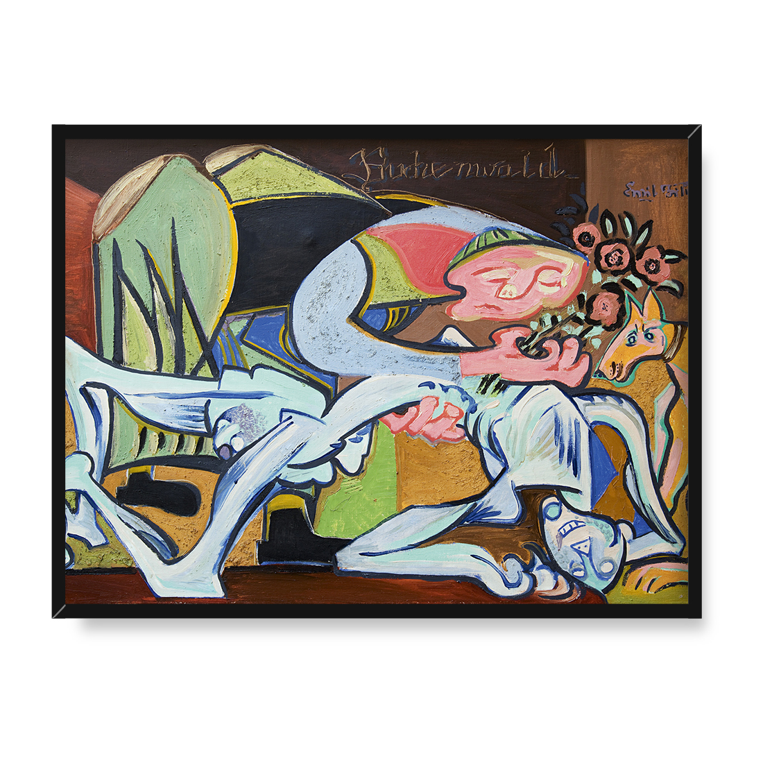 Emil Filla Buchenwald 40x30