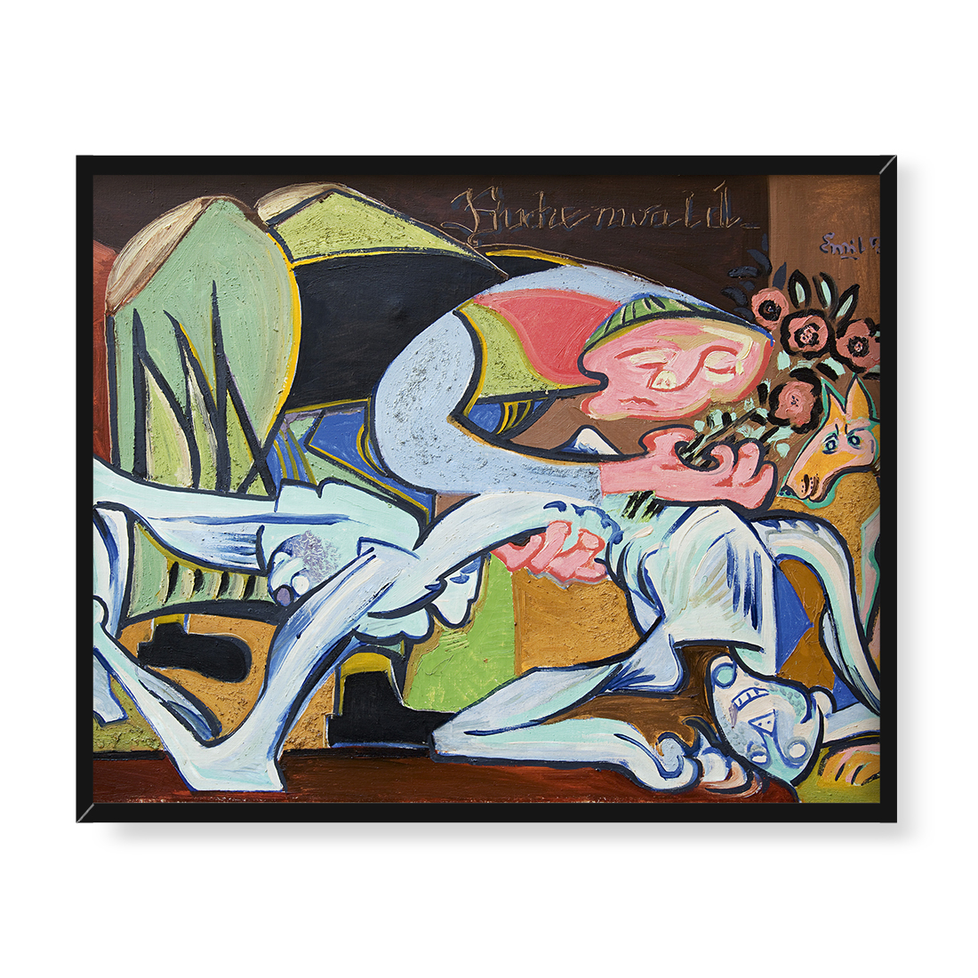 Emil Filla Buchenwald 50x40