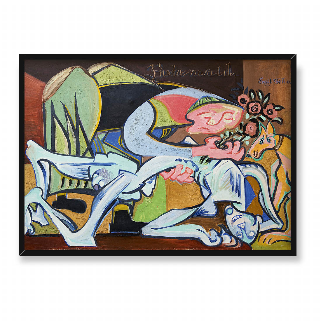 Emil Filla Buchenwald 70x50