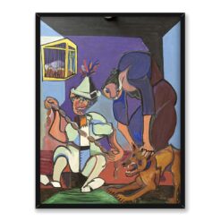 Emil Filla Chłopiec i pies 30×40