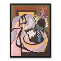 Emil Filla Dziewczyna z bukietem 30×40