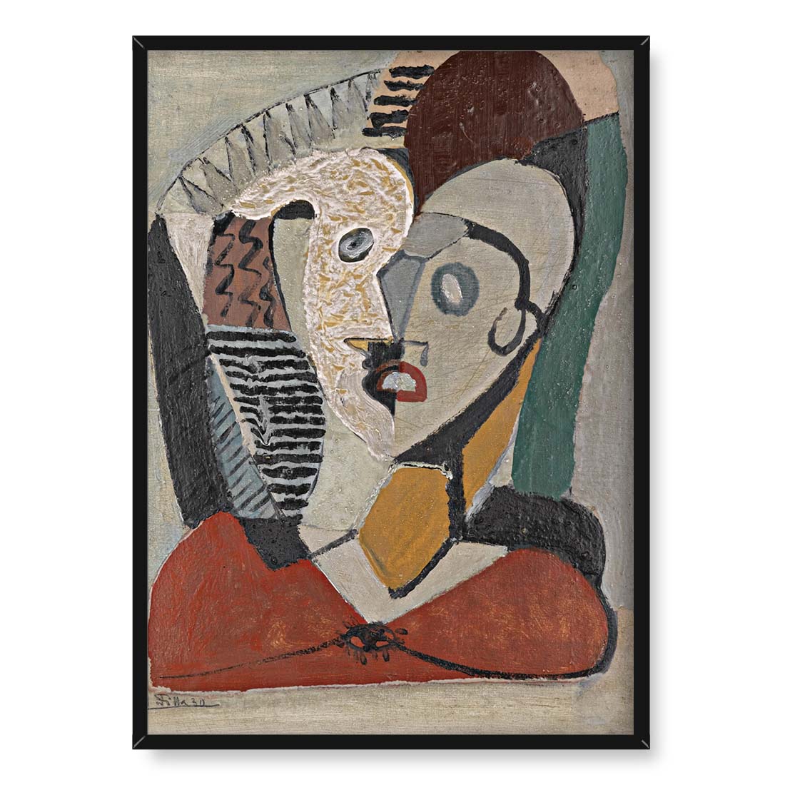 Emil Filla Głowa dziewczyny 50x70