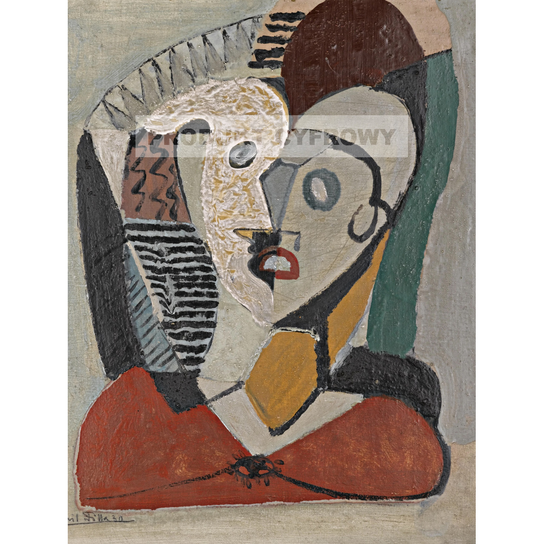 Emil Filla Głowa dziewczyny — produkt cyfrowy do pobrania