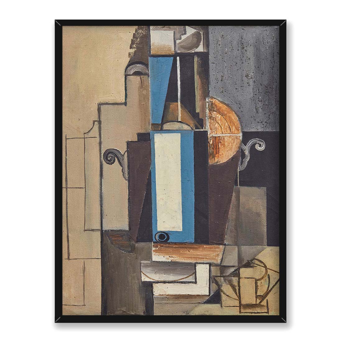 Emil Filla Kompozycja kubistyczna 30x40