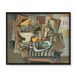 Emil Filla Martwa natura z kalendarzem 50×40