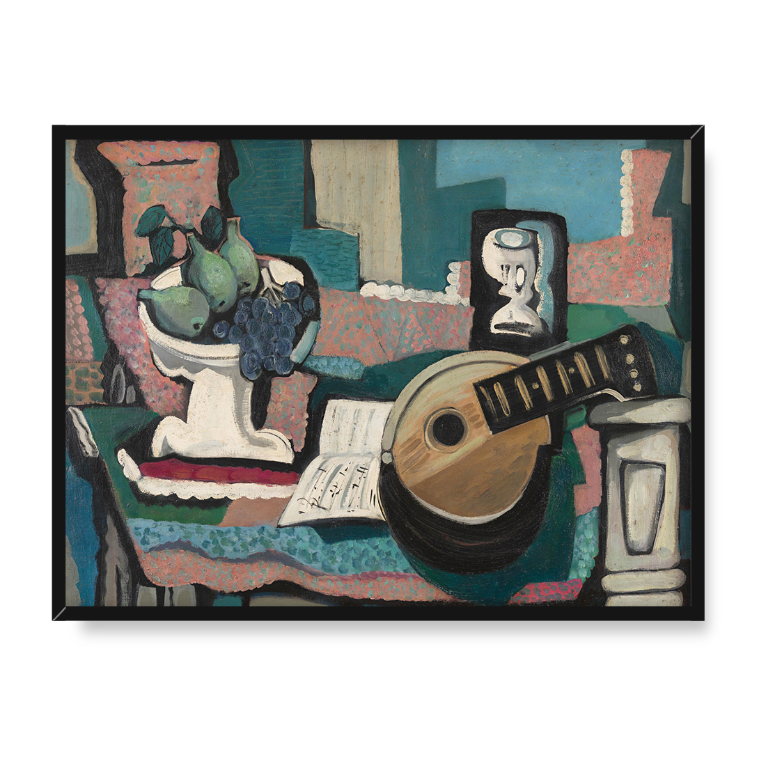 Emil Filla Martwa natura z mandoliną 2 40x30