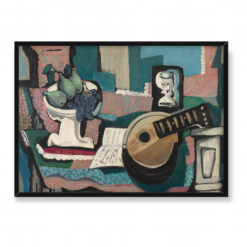 Emil Filla Martwa natura z mandoliną 2 70×50