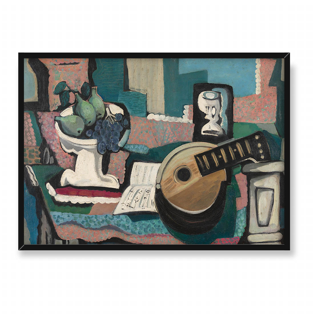 Emil Filla Martwa natura z mandoliną 2 70x50