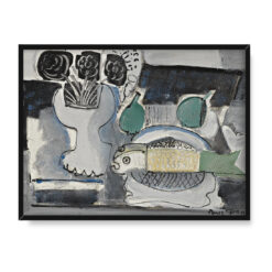 Emil Filla Martwa natura z rybą 40×30