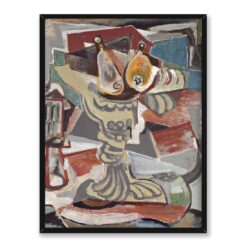 Emil Filla Martwa natura z talerzem 30×40