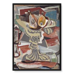 Emil Filla Martwa natura z talerzem 50×70