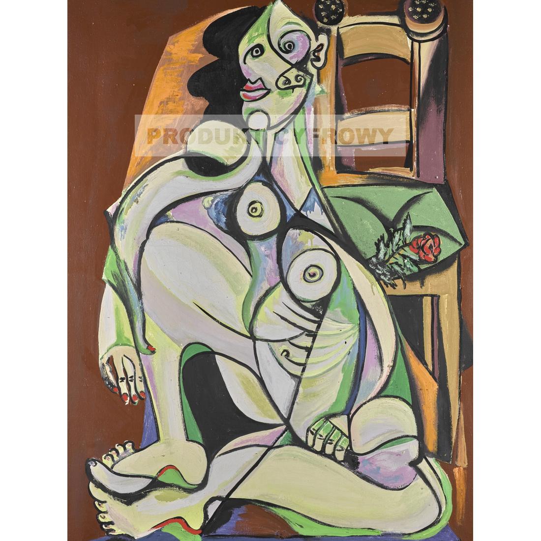 Emil Filla Siedząca kobieta — produkt cyfrowy do pobrania