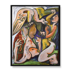 Emil Filla Walka Heraklesa uwalniającego Prometeusza 40×50