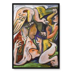 Emil Filla Walka Heraklesa uwalniającego Prometeusza 50×70