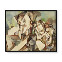 Emil Filla Widzowie 50×40 w RAMIE