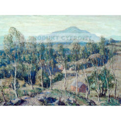 Ernest Lawson Brzozy Nowej Anglii — produkt cyfrowy do pobrania