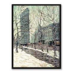 Ernest Lawson Budynek Flatiron w Nowym Jorku 2 30×40