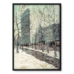 Ernest Lawson Budynek Flatiron w Nowym Jorku 2 50×70