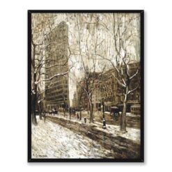 Ernest Lawson Budynek Flatiron w Nowym Jorku 30×40