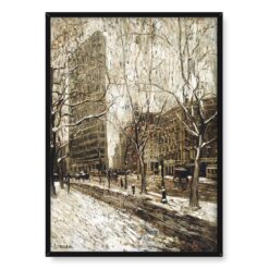 Ernest Lawson Budynek Flatiron w Nowym Jorku 50×70