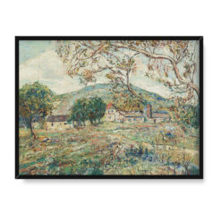 Ernest Lawson Czerwona wieżyczka 40×30