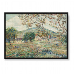 Ernest Lawson Czerwona wieżyczka 70×50