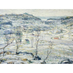 Ernest Lawson Dolina Harlemu Zima — produkt cyfrowy do pobrania