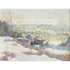 Ernest Lawson Górna rzeka Harlem — produkt cyfrowy do pobrania