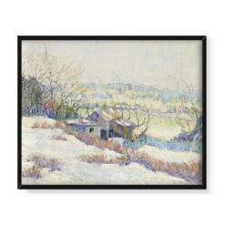 Ernest Lawson Górna rzeka Harlem 50×40