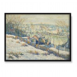 Ernest Lawson Górna rzeka Harlem 70×50