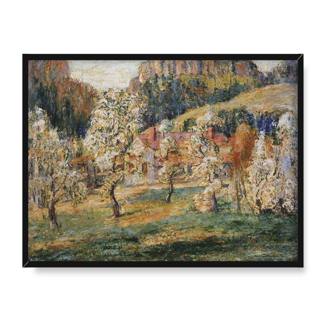 Ernest Lawson Maj w górach 40x30