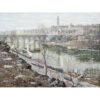 Ernest Lawson Most High Bridge na rzece Harlem — produkt cyfrowy do pobrania