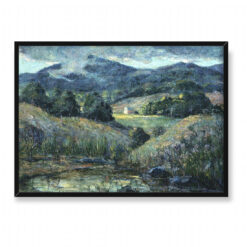 Ernest Lawson Nadciągająca burza 70×50