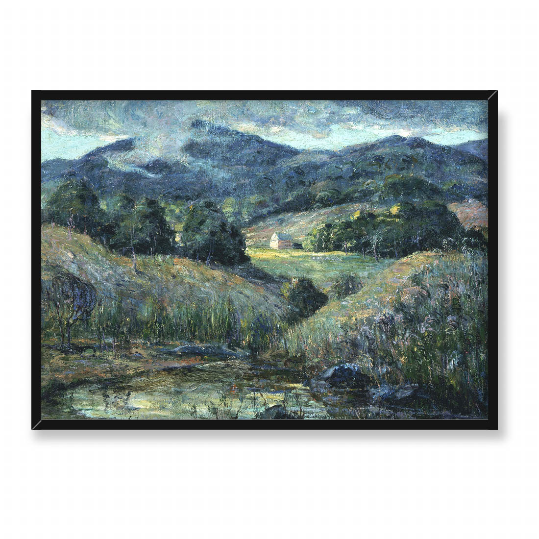 Ernest Lawson Nadciągająca burza 70x50