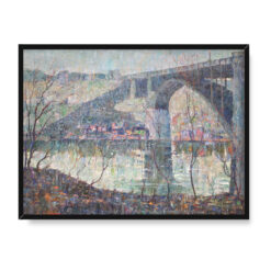 Ernest Lawson Rzeka Harlem 2 40×30
