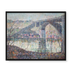 Ernest Lawson Rzeka Harlem 2 50×40