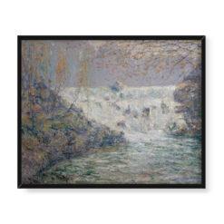 Ernest Lawson Wodospad Młyn Shorea Tennessee 50×40