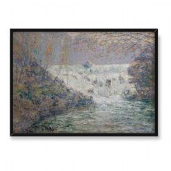 Ernest Lawson Wodospad Młyn Shorea Tennessee 70×50