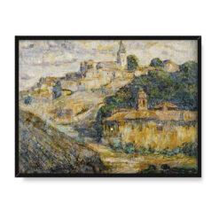 Ernest Lawson Zmierzch w Hiszpanii 40×30