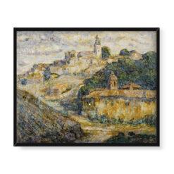 Ernest Lawson Zmierzch w Hiszpanii 50×40