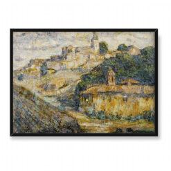 Ernest Lawson Zmierzch w Hiszpanii 70×50