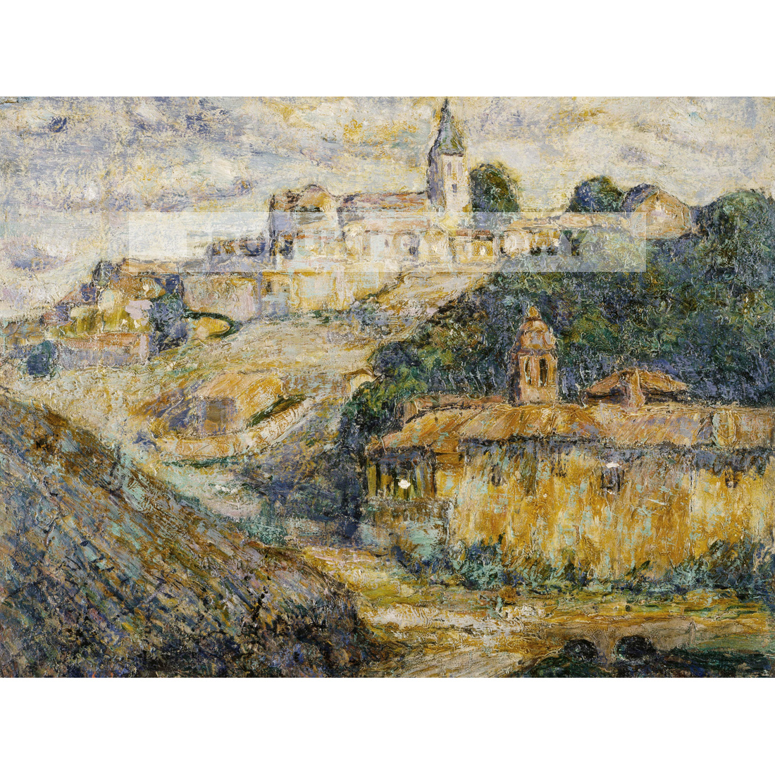Ernest Lawson Zmierzch w Hiszpanii — produkt cyfrowy do pobrania