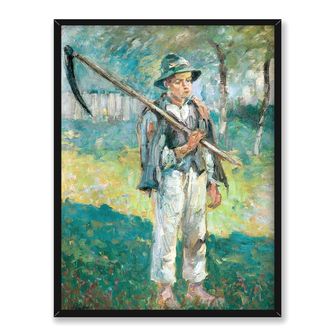 Erno Erb Kosiarz 30x40 w RAMIE