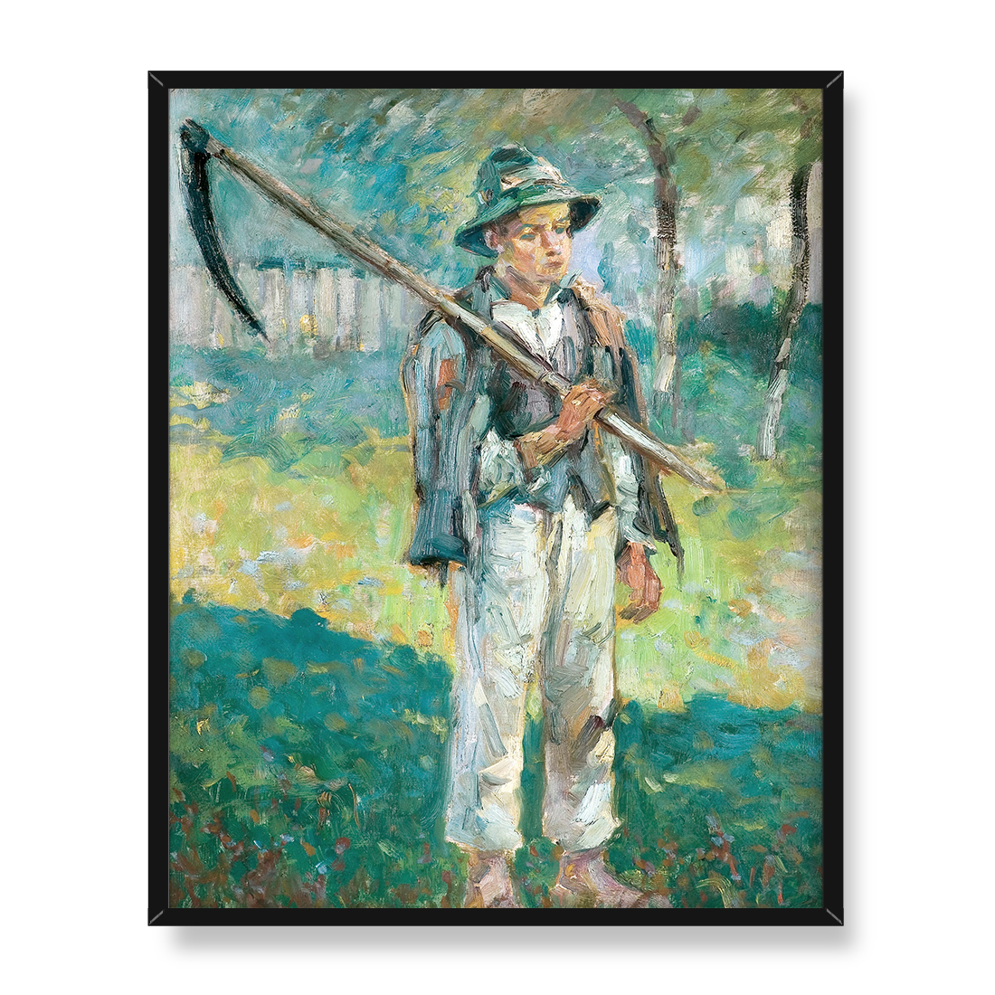 Erno Erb Kosiarz 40x50 w RAMIE