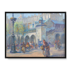 Erno Erb Na rynku w Krakowie 30×40