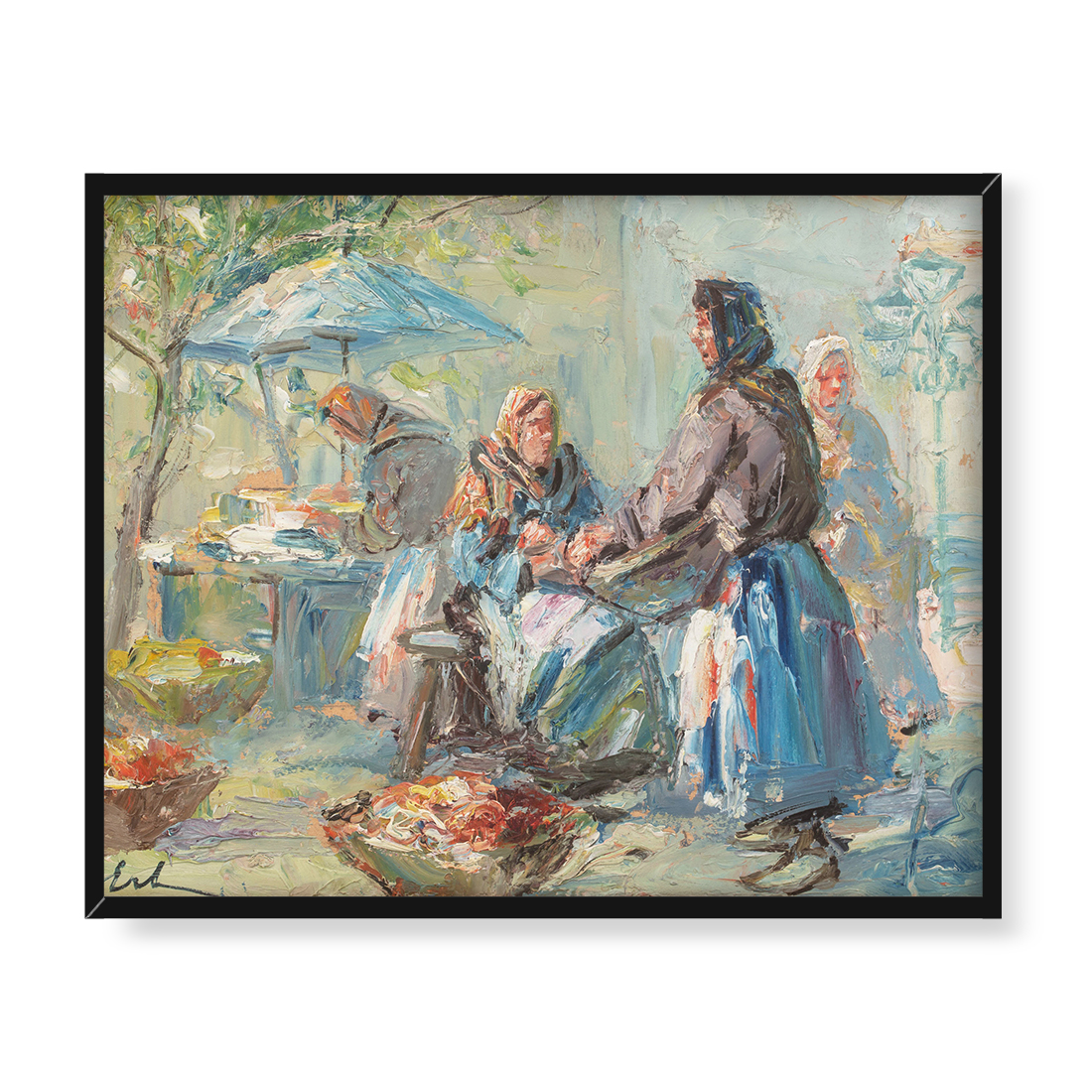 Erno Erb Przekupki lwowskie 50x40